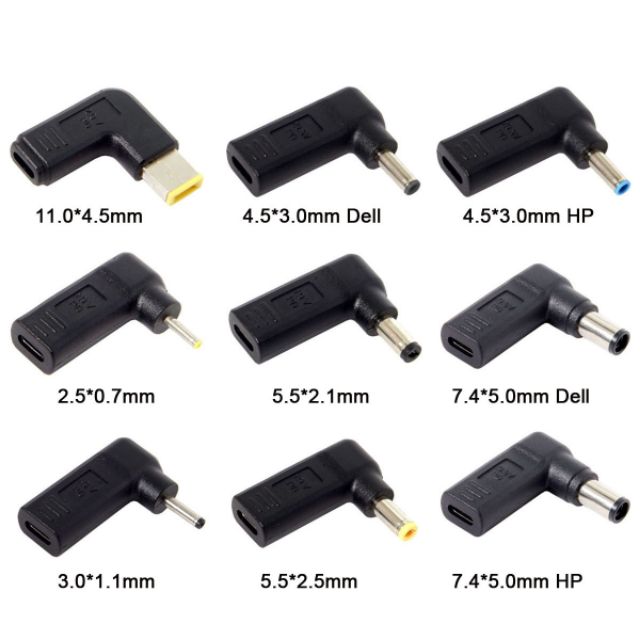 Cổng chuyển đổi Type C sang cổng sạc Laptop