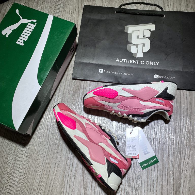 [Chính hãng] Giày thể thao nữ PUMA RS-X3 Puzzle Pink