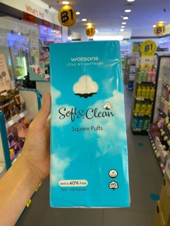Bông tẩy trang watsons thái lan