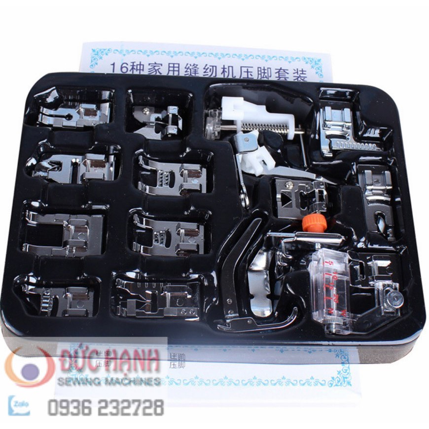 Bộ chân vịt 11& 16 cái cho máy may gia đình đa năng