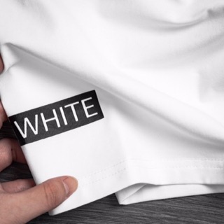 | Ảnh thật | Áo Off White Chữ Cam