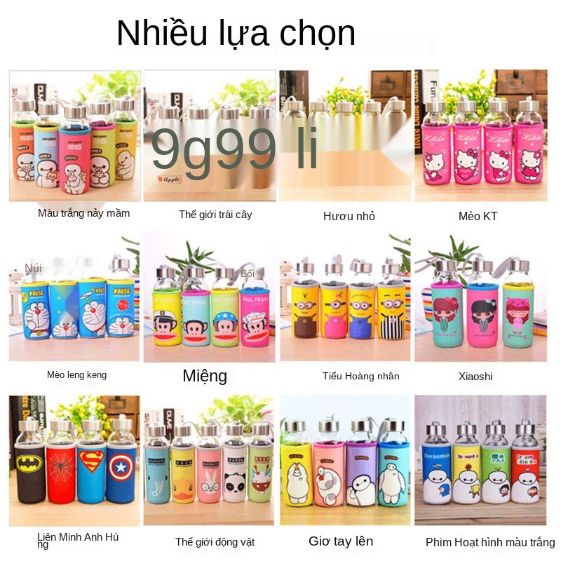 cốc thủy tinh quảng cáo quà tặng tùy chỉnh logo công ty sự kiện khuyến mãi bán buôn nước in theo yêu cầu