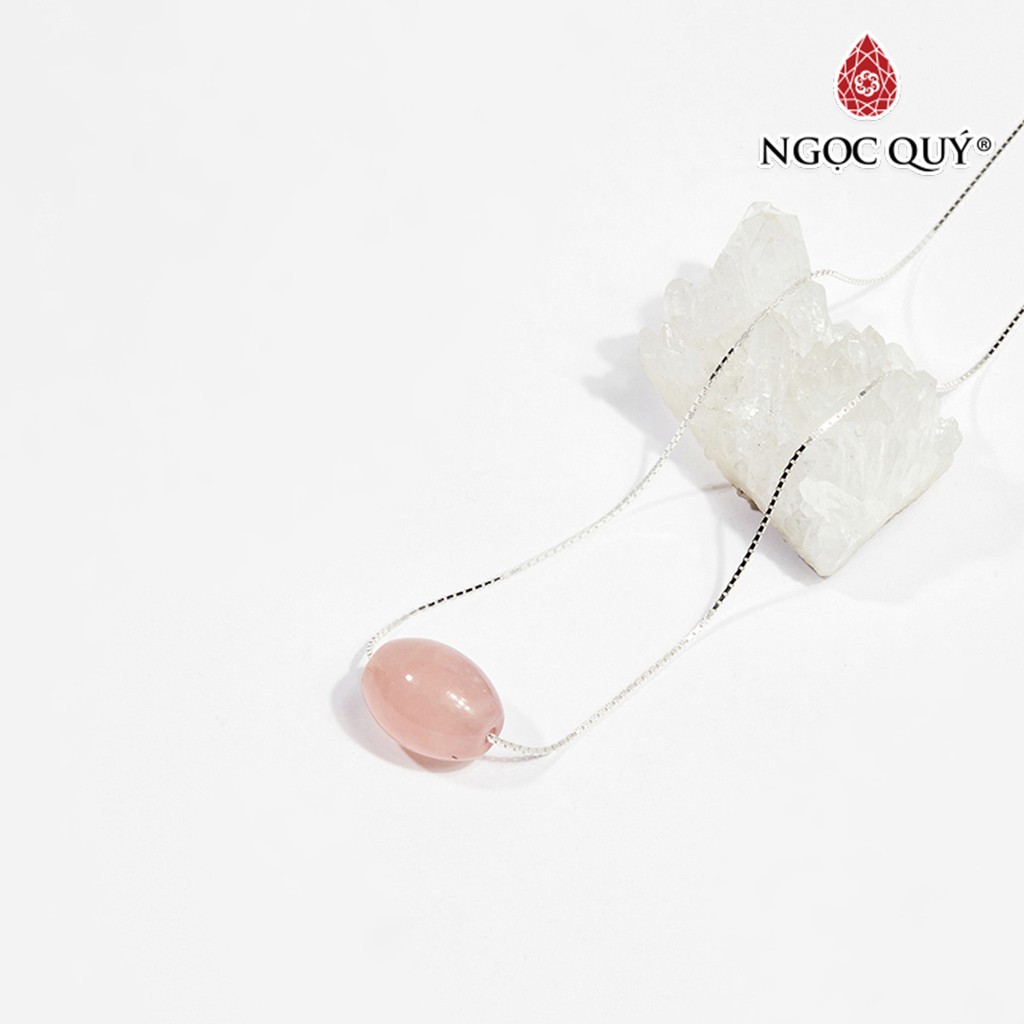 Mặt Dây Chuyền Lu TA Anh Hồng (Tặng Dây Bạc) - Ngọc Quý