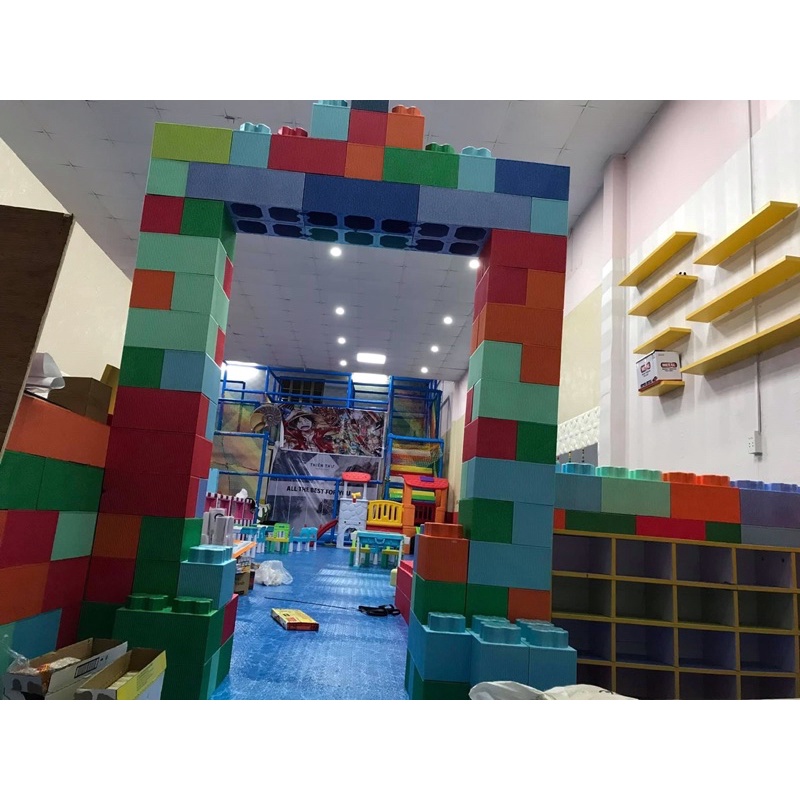 Combo 10 viên gạch xốp xếp hình