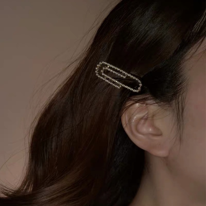 Kẹp Tóc Đính Ngọc Trai Xinh Xắn Thời Trang 19A1257