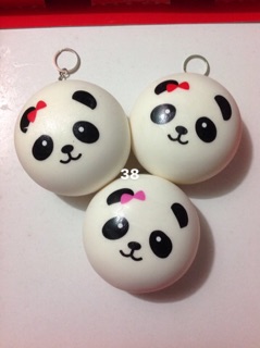 Squishy Panda cảm xúc nhiều màu 10cm