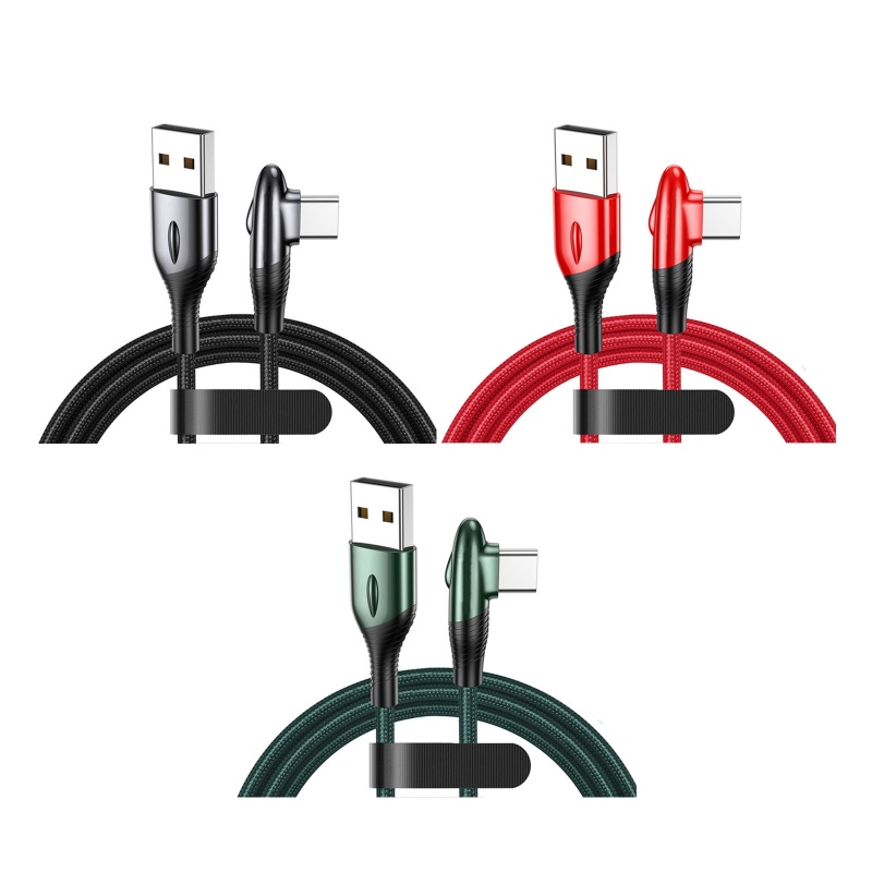 Cáp Sạc Utake 90 Độ Cổng USB 3A Chuyên Dụng Cho Điện Thoại Thông Minh