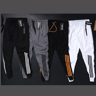 Quần jogger nỉ Nam-Nữ sọc bo gấu cực ấm, sz 40-85kg (HÌNH THẬT TỪ KHÁCH)