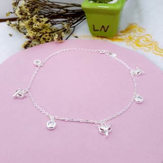 💥💥 Sập Giá- Lắc Chân Hồ Ly Bạc Ý Xinh Xắn