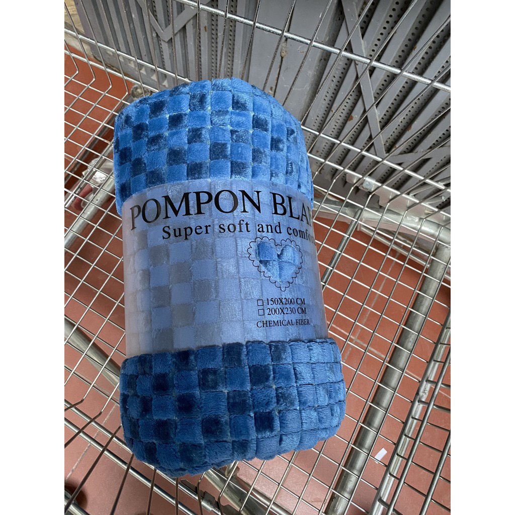 Chăn lông Planket 2m x 2m3 nhập khẩu mềm mịn loại 1,3kg