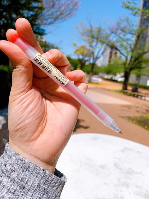Bút đánh dấu highlight MUJI 2 đầu