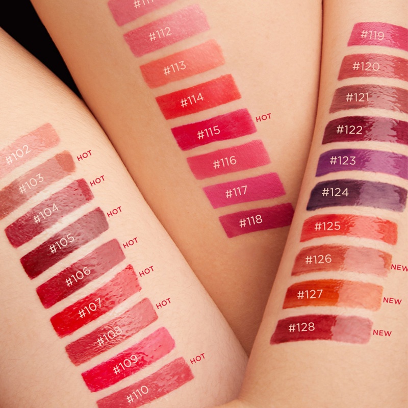 Son Kem KIKO milano 6ml Hai Đầu Không Giới Hạn #103 Bông Hồng Tự Nhiên #108satin Hiện Tại Màu Đỏ #126 Bông Hồng Khỏa Thân