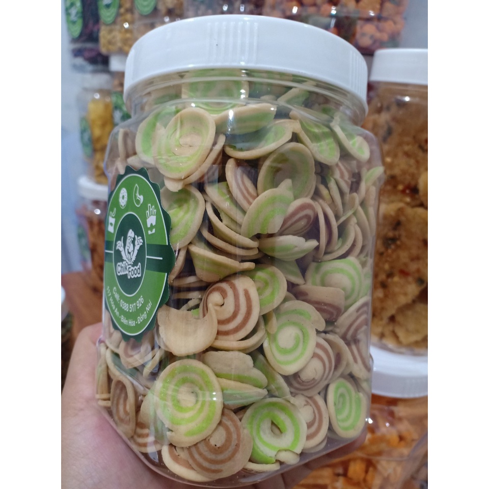 Hũ 300gram Bánh Tai Heo nhí siêu giòn- chik food