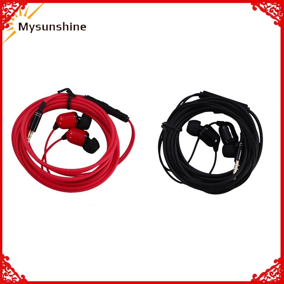 Tai Nghe Nhét Tai Có Dây 3m Chuyên Dụng Cho Máy Tính / Điện Thoại Di Động | BigBuy360 - bigbuy360.vn