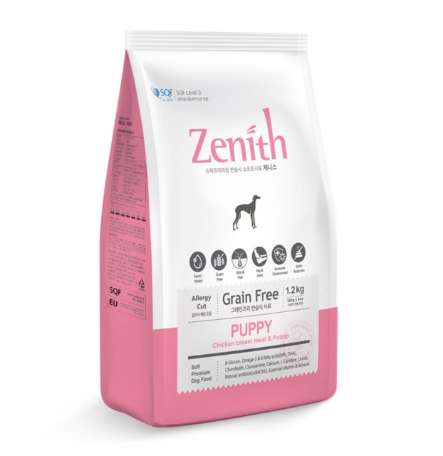 [LẺ] HẠT MỀM ZENITH CHO CHÓ CON VÀ CHÓ TRƯỞNG THÀNH - GÓI 300G/500G