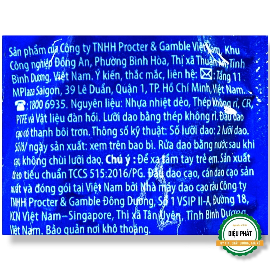 ⚡️ Dao Cạo Gillette Blue II Plus 2 Lưỡi Gói 5+1