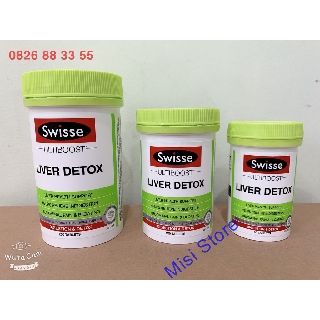 Thải độc gan Liver Detox Swisse Úc, 60v/ 120v/ 200v