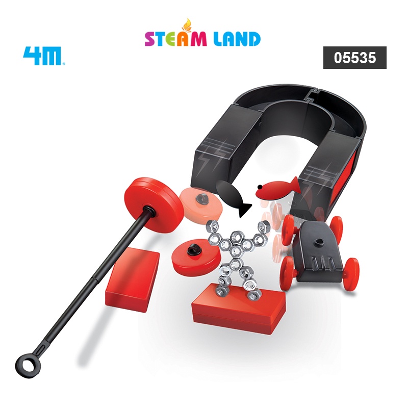 Đồ Chơi Khoa Học Bộ Thí Nghiệm Điện Từ - 4M 05535 Steamtoys