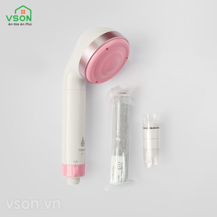 Vòi sen tắm Nhật Bản khử Clo Torayvino RS52 - Bảo vệ làn da và mái tóc  - 12000 lít - Hàng chính hãng