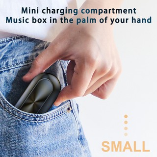 B5 Bluetooth Headset with Digital Display Wireless Bluetooth 5.0 Earphone Mini Ear-mounted Bluetooth Headphone Binaural Bluetooth