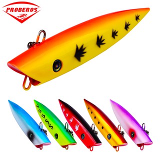 6 màu Popaluya mồi 18cm nhựa cứng mồi 69g cá mập trắng mồi vuông cần mồi DW1054