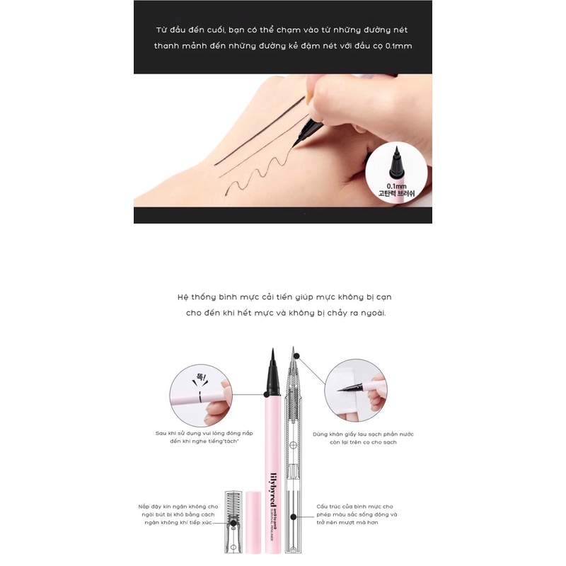 Bút Kẻ Mắt Nước Lilybyred Am9 To Pm9 Survival Penliner Cocolux