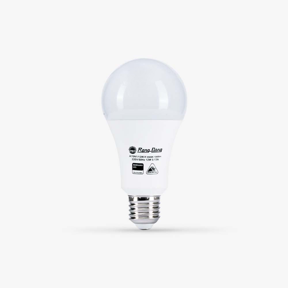 Bóng đèn LED BULB Rạng Đông - Ánh sáng trắng/vàng công suất (3W, 5W, 7W, 9W, 12W) đuôi 27