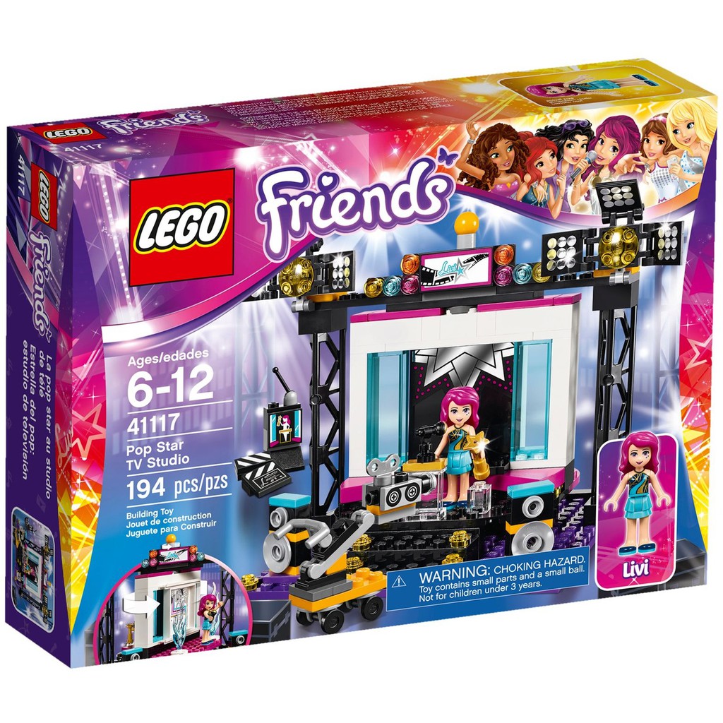 LEGO 41117 Friends - Trường Quay Ngôi Sao