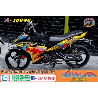 TEM RỜI EXCITER 150 CÁ CHÉP - A10046