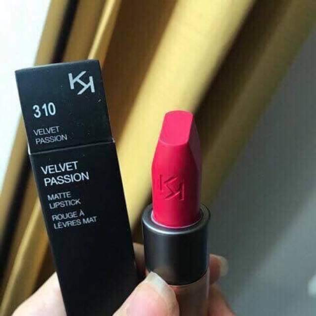 Son kiko Velvet màu 310 đỏ hồng