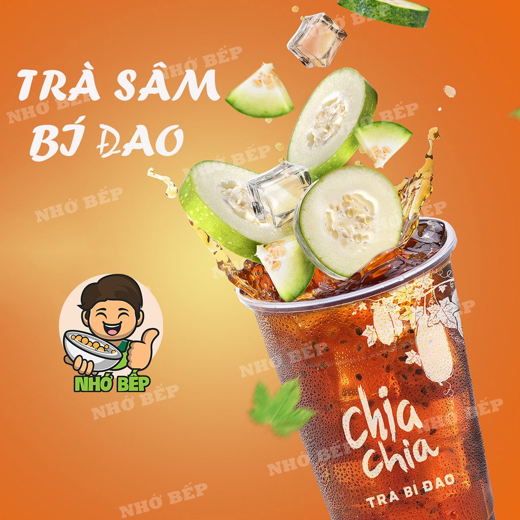 Set Trà Sâm Bí Đao 6 Lít (Tặng Kèm Hạt Chia) - Nhớ Bếp