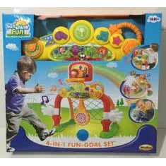 Cột lưới ném/thả bóng 4 in 1 WINFUN - 6001