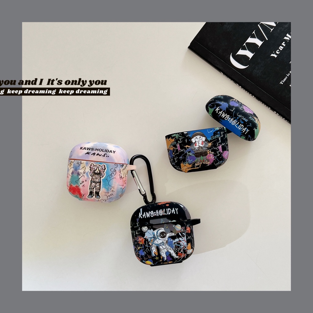 Vỏ Bọc Hộp Sạc Tai Nghe Không Dây Bluetooth Baseus Bowie E8 Bằng tpu Mềm Nhám Họa Tiết Hoạt Hình Đáng Yêu