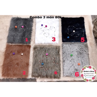 Combo thảm lông chụp ảnh giá rẻ
