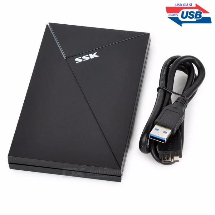 Box di động SSK Orico WD_cho  HDD SSD chuẩn sata 2.5 Usb 3.0