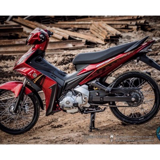 Tem Crypton X xe đỏ Rời