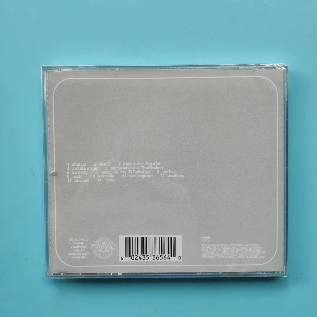 Sản Phẩm Có Sẵn ariana grande album Mới 2020 n0103