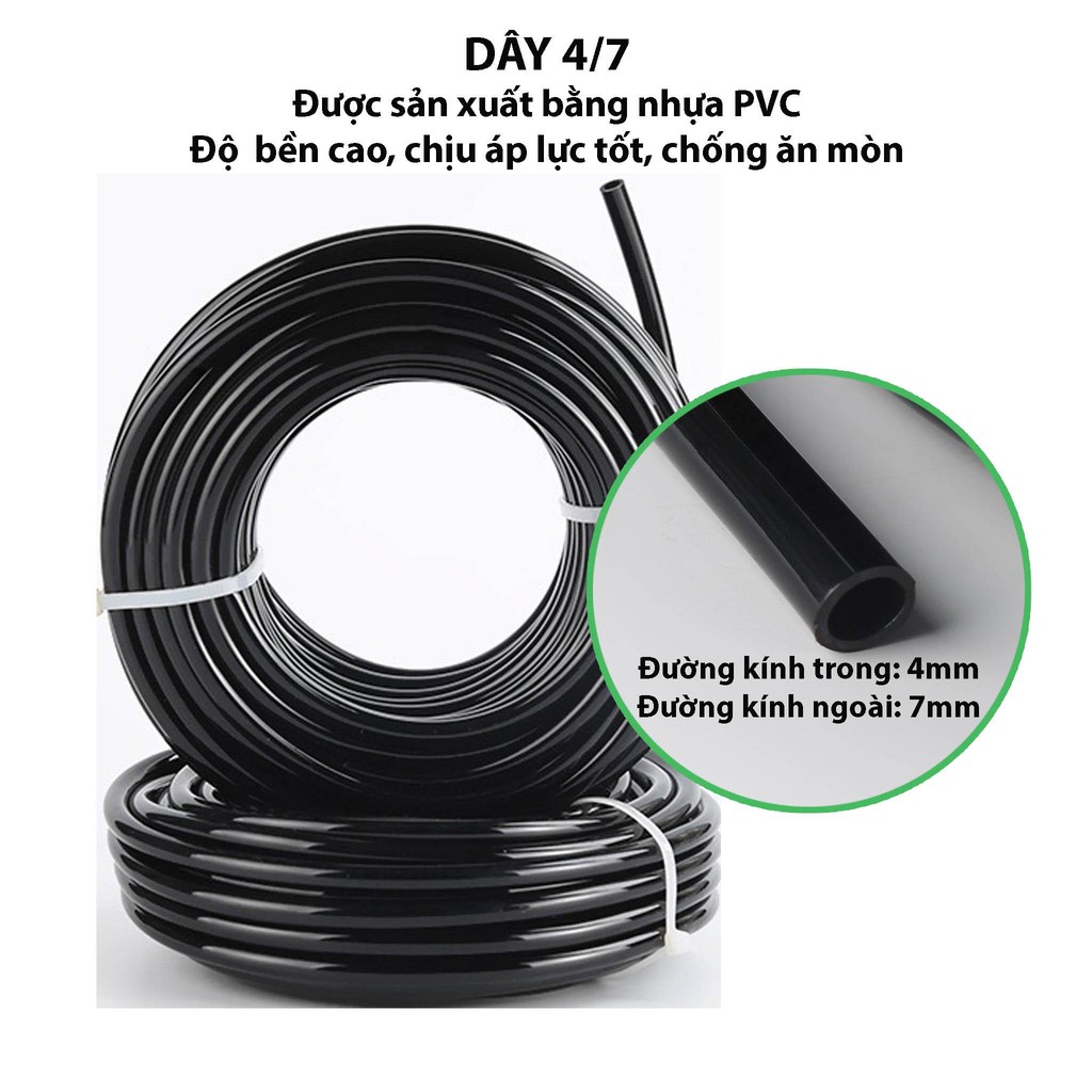 Bộ KIT tưới nhỏ giọt tự động cao cấp TH Garden - Giảm tới 70% lượng nước tưới - Tiết kiệm tới 95% thời gian