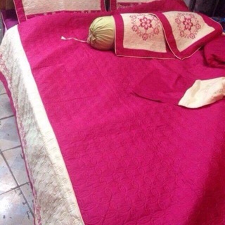 Chăn ga gối satin cotton 7 món