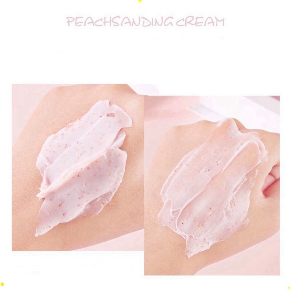 Tẩy da chết toàn thân đào HEYXI Peach Clear, tẩy tế bào chết body đào, kem thải độc tố da, xe khít lỗ chân lông asd | BigBuy360 - bigbuy360.vn