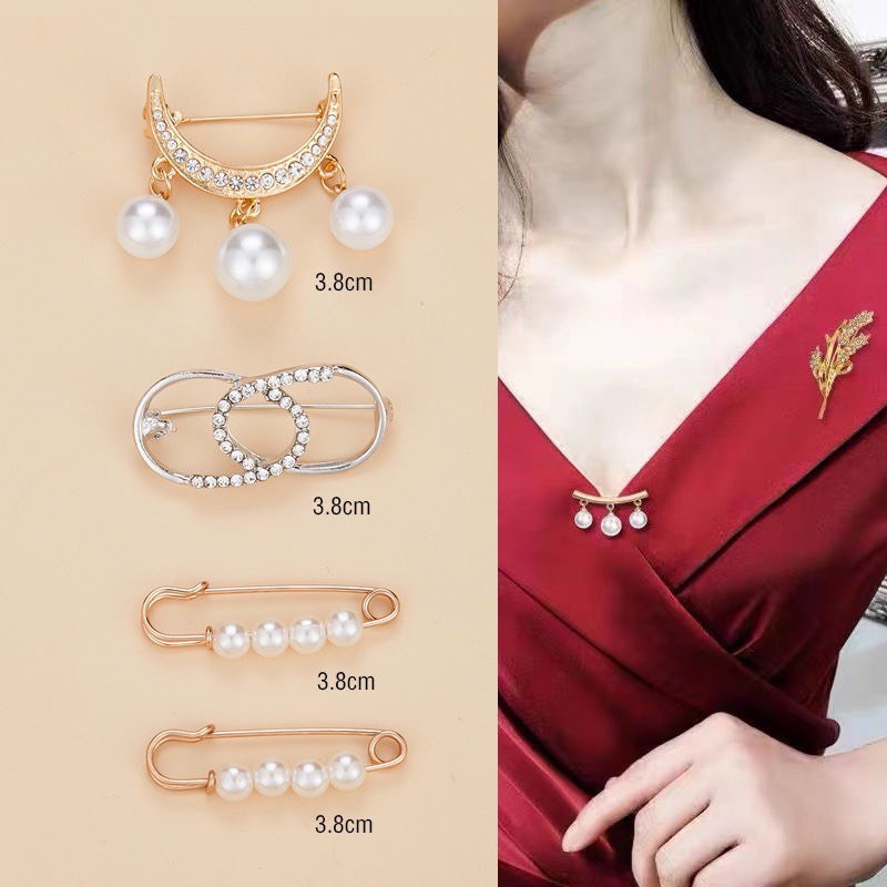 Sét Ghim Cài Quần Áo Nhiều Mẫu Thời Trang Đa Năng Cho Nữ.