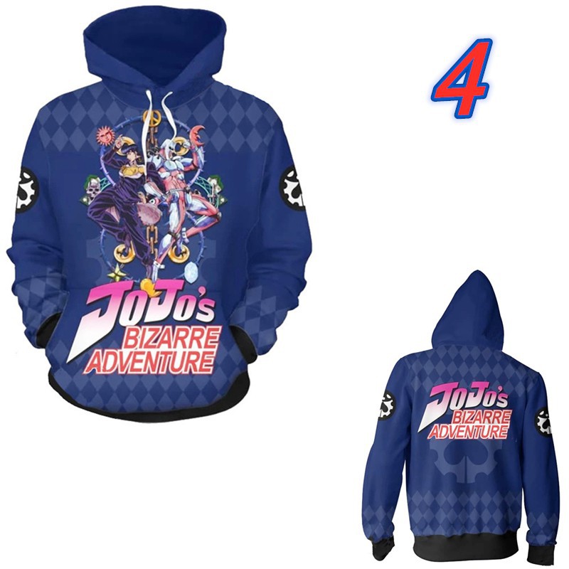 Áo Hoodie In Hình JoJo 's Bizarre Adventure 3d Thời Trang Cho Nam Nữ | BigBuy360 - bigbuy360.vn