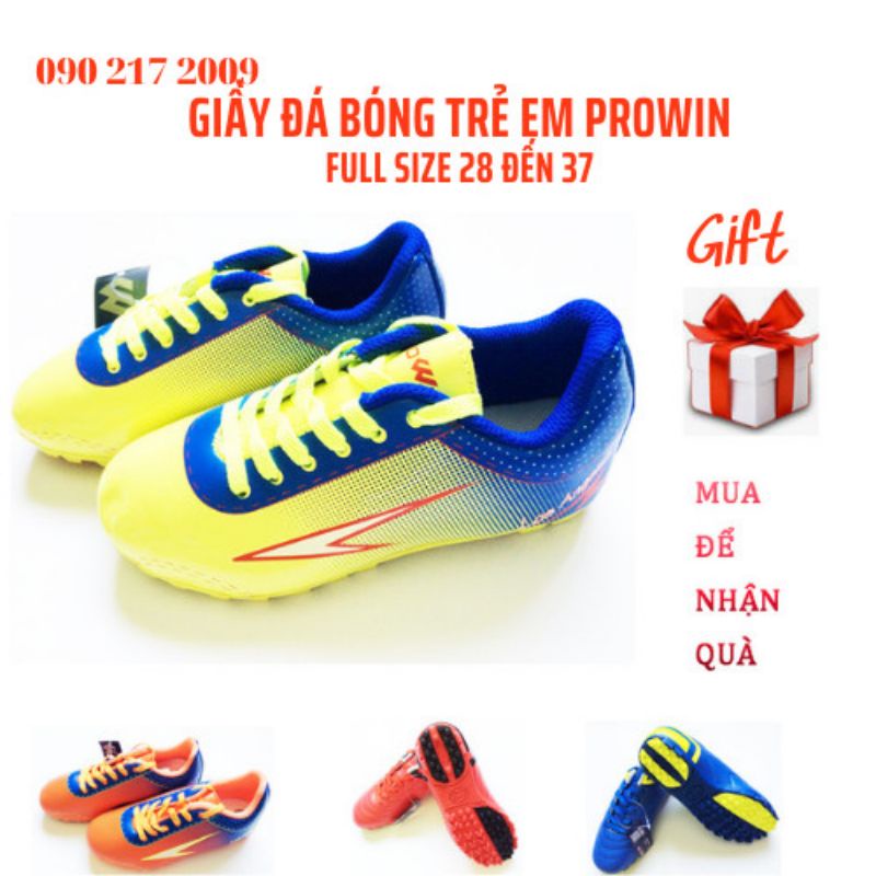 Giầy bóng đá trẻ em Prowin Los Angeles+ Tặng tất bóng đá