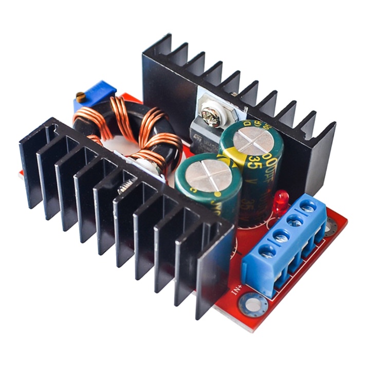 Module Tăng Áp Boost DC-DC 150W 12-35V Đầu Ra Tối Đa 35V Cường Độ Dòng Điện 10A