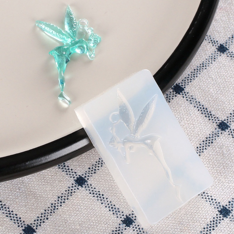 Set 5 Khuôn Silicone Làm Mặt Trang Sức Hình Thiên Thần