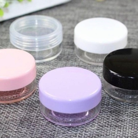 Hũ Triết Nhưa Đựng Mỹ Phẩm 5g Và 10g Hộp Nhựa Xinh Đủ Các Màu Nắp.