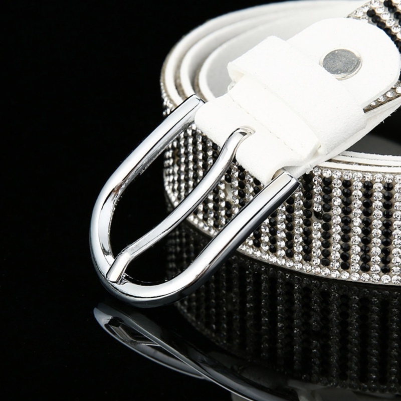 Thắt Lưng Bản Rộng Đính Đá Thời Trang Cho Nữ