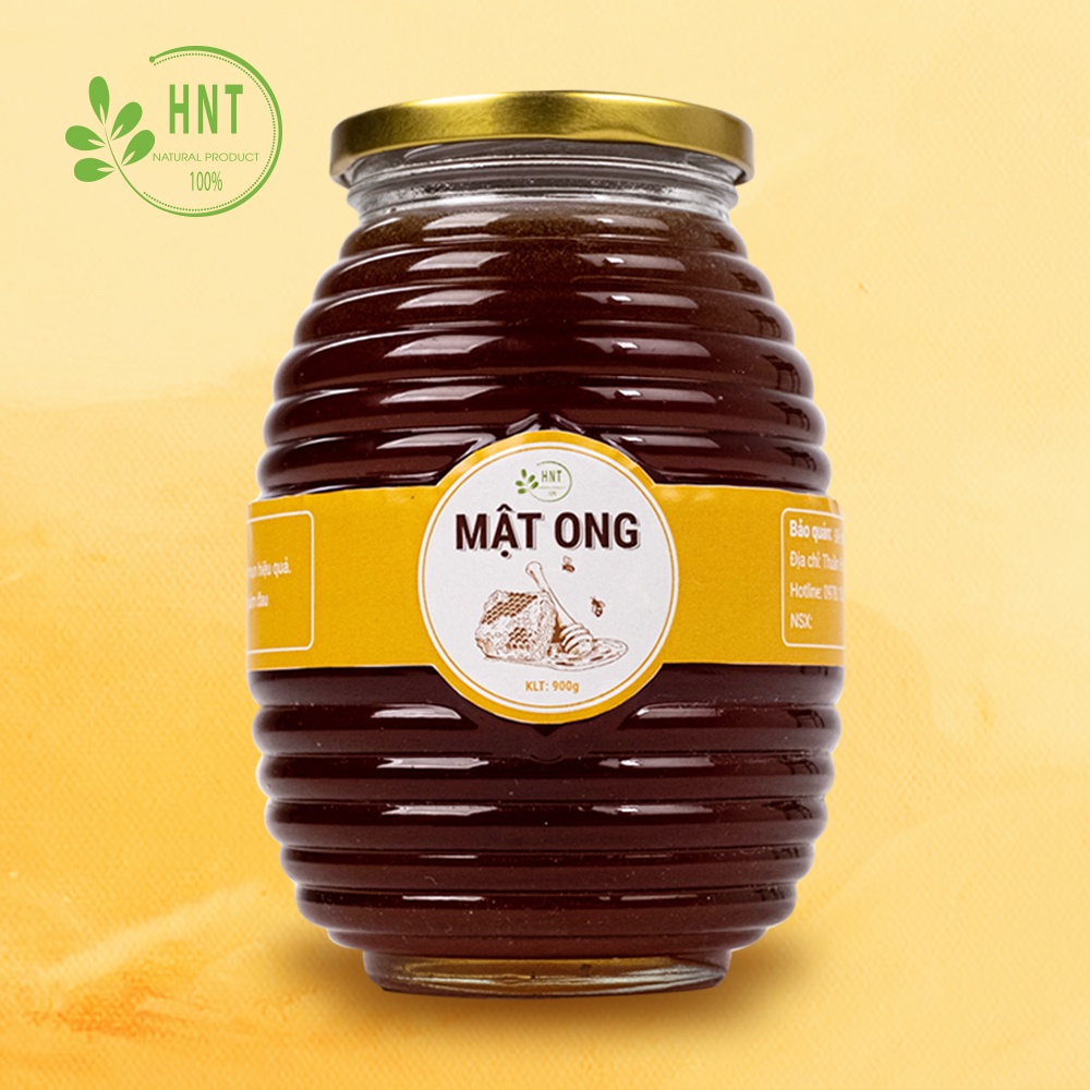 Mật ong rừng nhãn nguyên chất, tự nhiên không pha HNT NATURAL PRODUCT MO900G