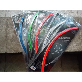 FUll BỘ DECAL RACING PHẢN QUANG DÁN VÀNH RCB (TEM CHỈ VÀNH)