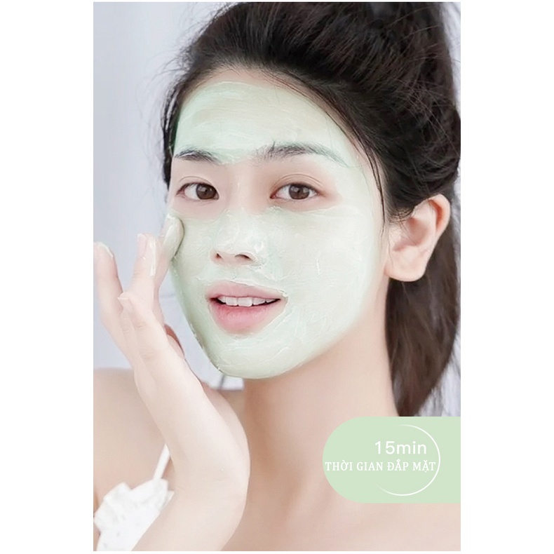Mặt Nạ Bùn trái bơ làm sáng kiểm soát dầu giảm mụn đầu đen HEYXI Nội địa trung HXMN002